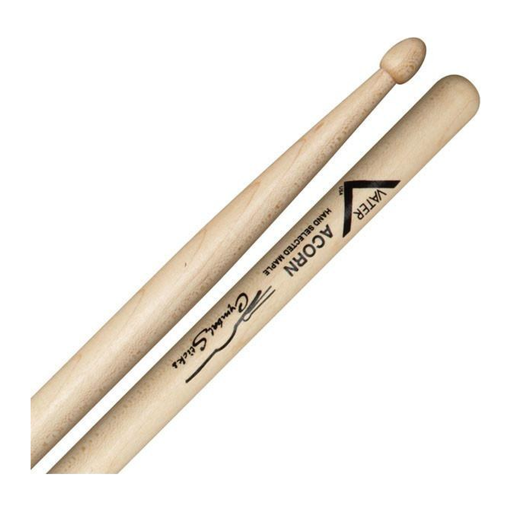 Vater Cymbal Stick Acorn — Baguettes de batterie en érable à sucre, pointe en bois