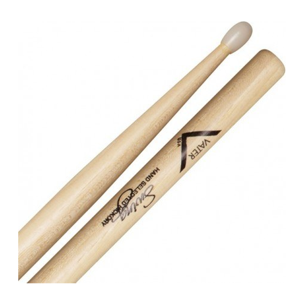 Vater American Hickory Swing Nylon — Baguettes de batterie en hickory, pointe en nylon