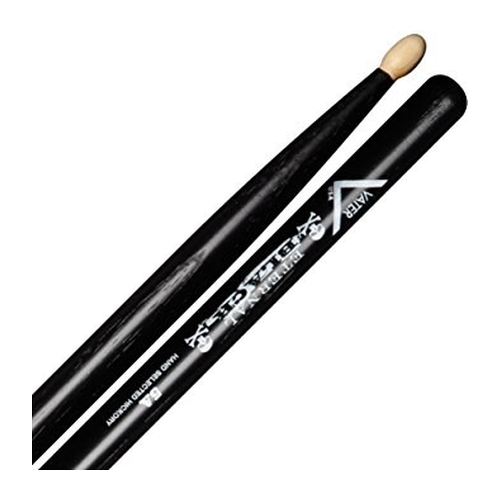 Vater Eternal Black Los Angeles 5A Drumsticks — Wood Tip, Hickory