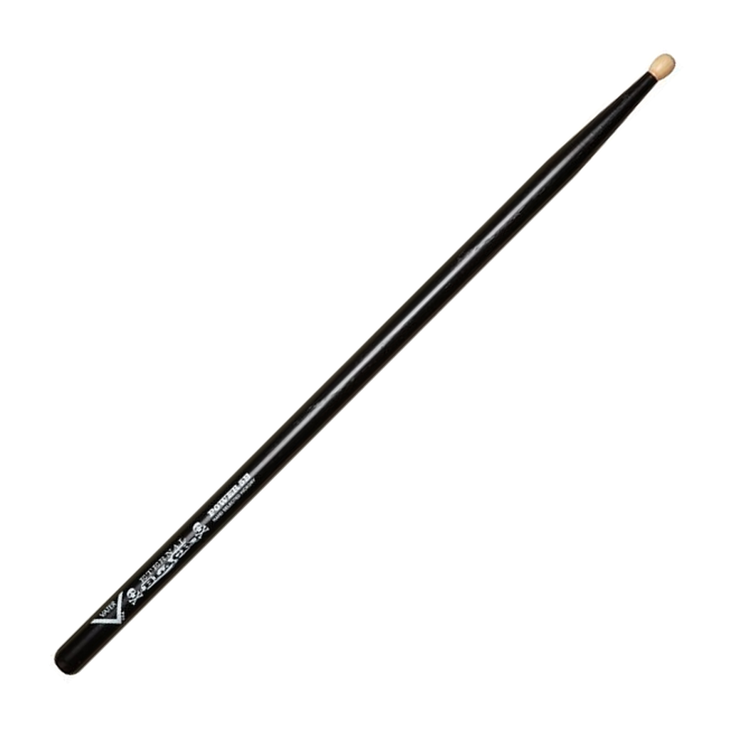 Vater Eternal Black Power 5B Drumsticks — Wood Tip, Hickory