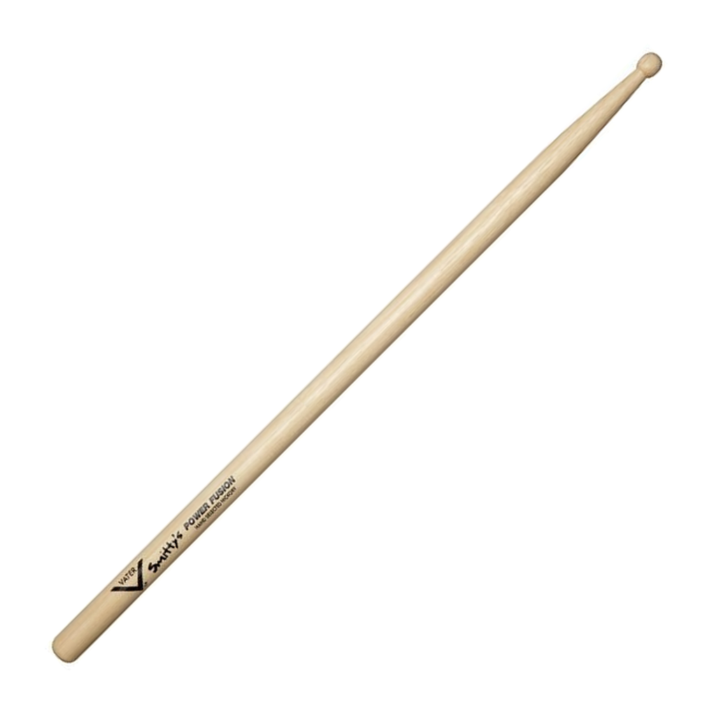 Vater Players Design Smitty Smith Power Fusion — Baguettes de batterie en hickory, pointe en bois