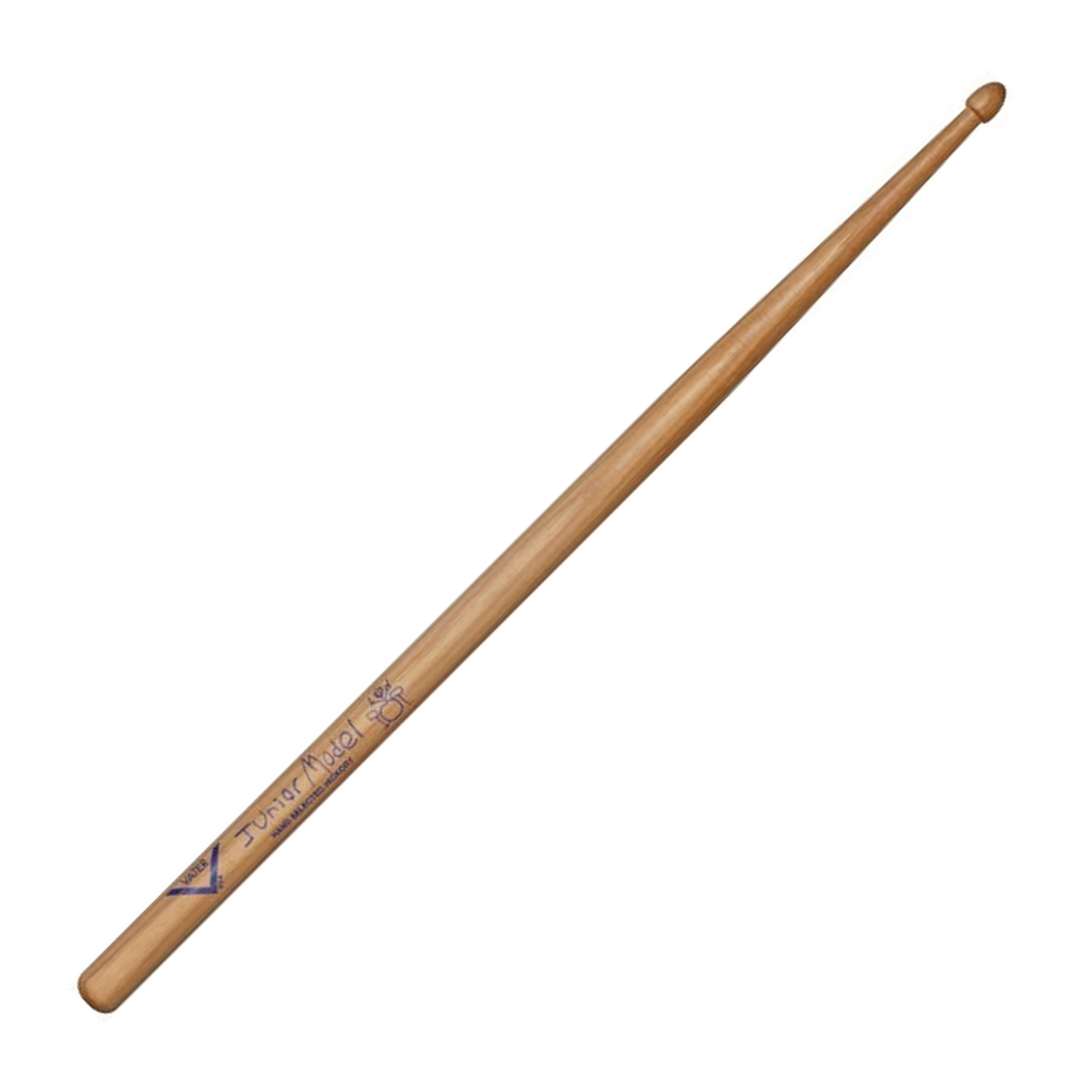 Vater Junior Model — Baguettes de batterie en hickory pour enfant, pointe en bois