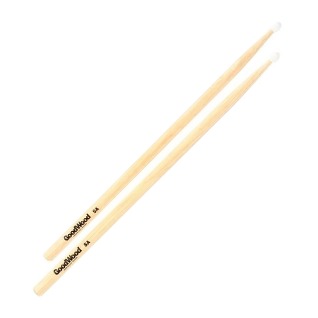 Vater Goodwood 5A Drumsticks — Nylon Tip, Hickory