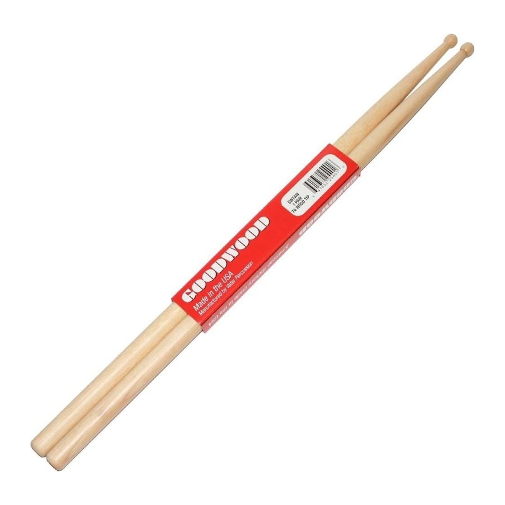 Vater Goodwood 7A Drumsticks — Wood Tip, Hickory