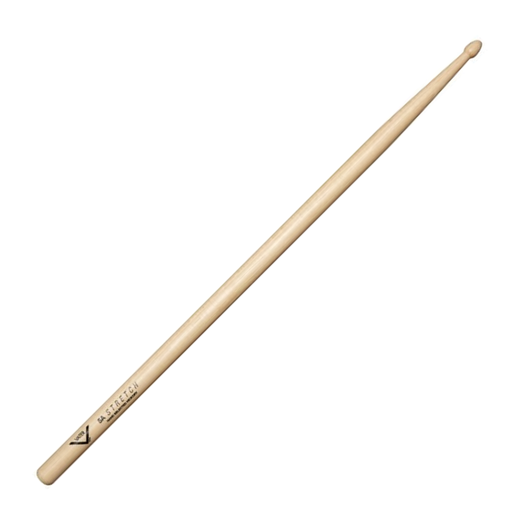 Vater American Hickory 5A Stretch — Baguettes de batterie en hickory, pointe en bois