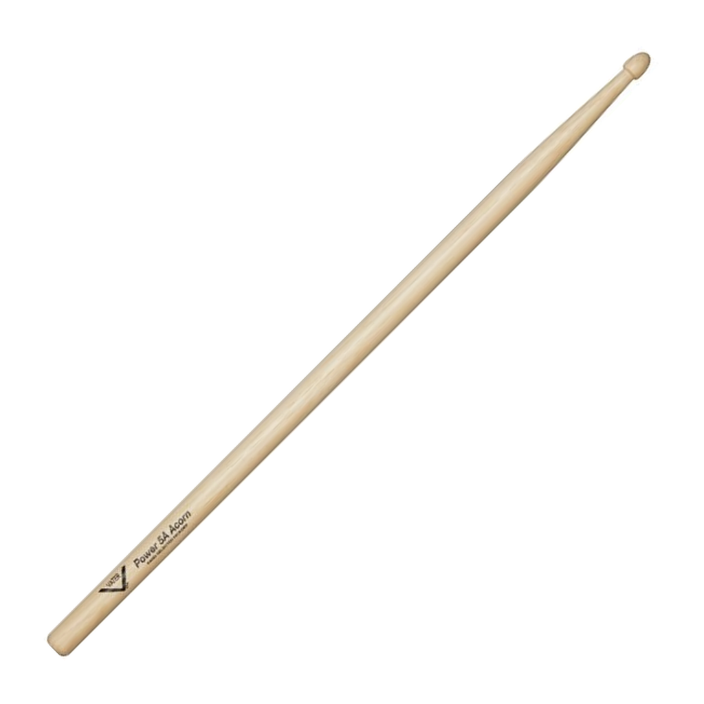 Vater American Hickory Power 5A Acorn Drumsticks — Wood Tip