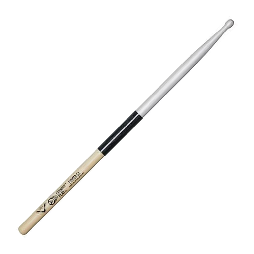 Vater Extended Play Power 5A — Baguettes de batterie en hickory, pointe en bois