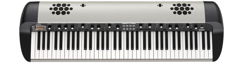 Korg SV-2S 73 - Stage Vintage Piano 73 Touches RH3 avec Haut-Parleurs K-Array - Ivoire
