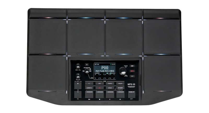 Korg MPS-10 - Contrôleur Drum/Percussion 10 Pads avec Sampler et Looper 4 Pistes