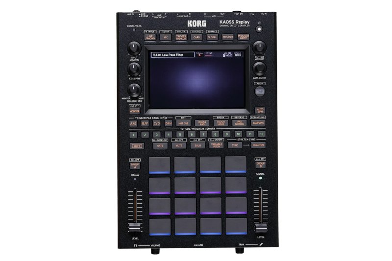 Korg KAOSS Replay - Effets Dynamiques All-In-One avec Sampler et Contrôles DJ