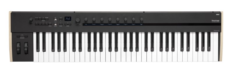 Korg KEYSTAGE 61 - Contrôleur MIDI 61 Touches Polyphonique avec MIDI 2.0 et Polyphonic Aftertouch