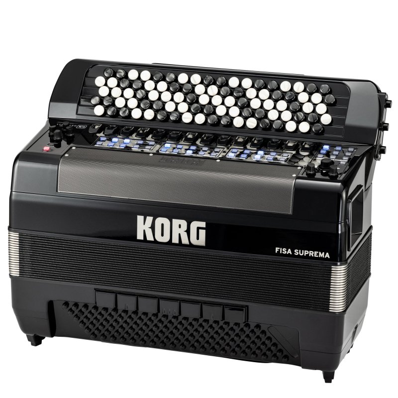 Korg FISA Suprema Button - Accordéon Numérique Boutons 120 Basses Italien Flagship