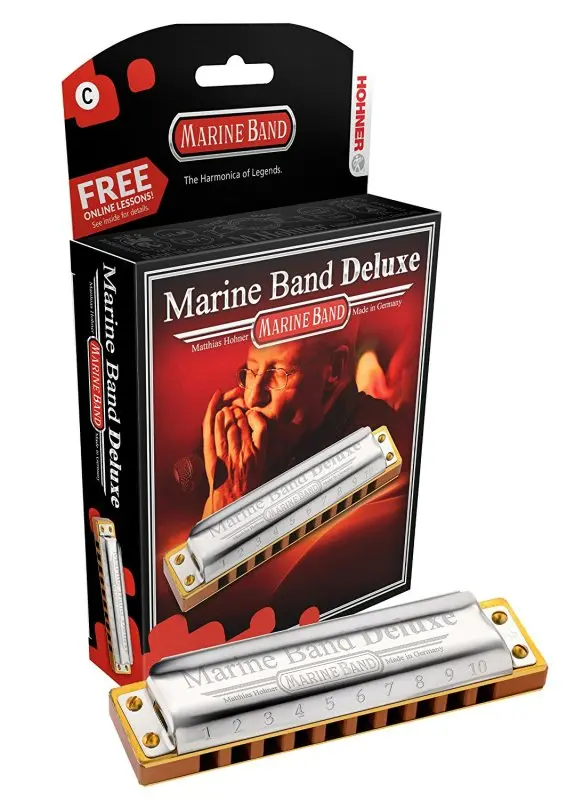 Hohner Hohner Marine Band Deluxe Harmonica, Key of C