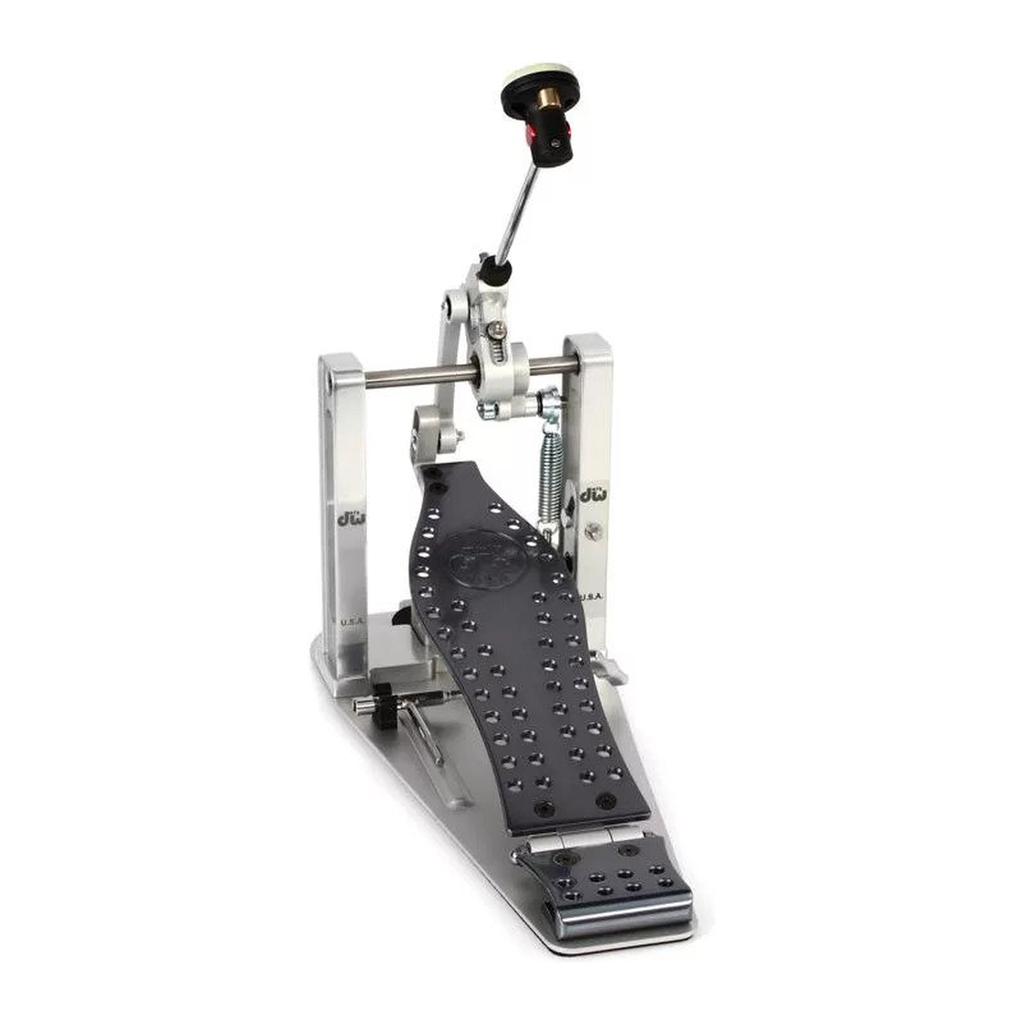 DW MFG MDD Single Bass Drum Pedal, Direct Drive, Polished
