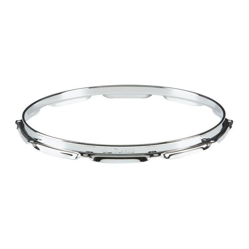 DW SMCH14CR2 True Hoop 14 in 10-Lug Snare Drum Hoops, Chrome, Pair