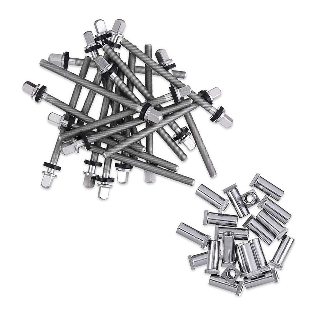 DW True-Pitch 50 Tension Rods and Receivers for 6.5 in Snare Drum