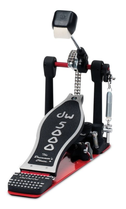 DW 5000AD4 Pédale de grosse caisse Accelerator, double chaîne
