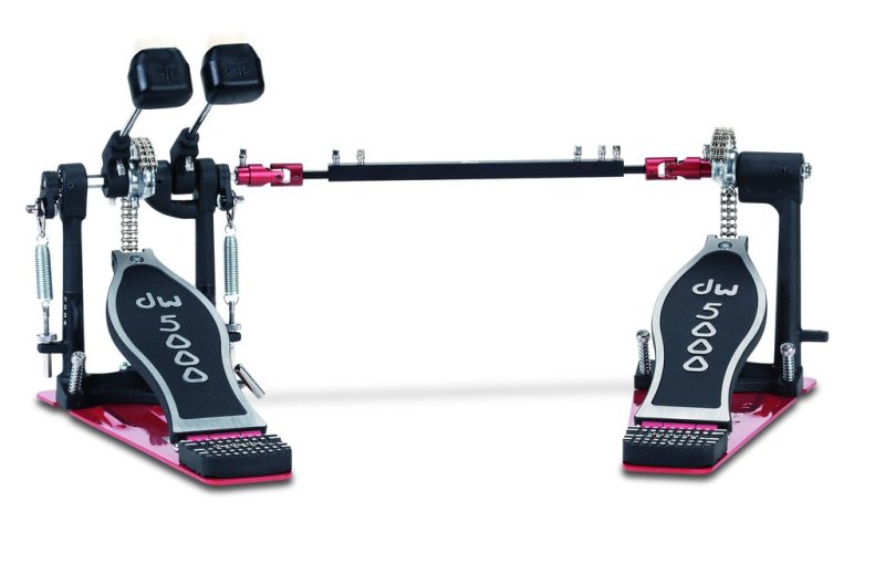 DW 5002TDL3 Double pédale Turbo pour gaucher, étui inclus
