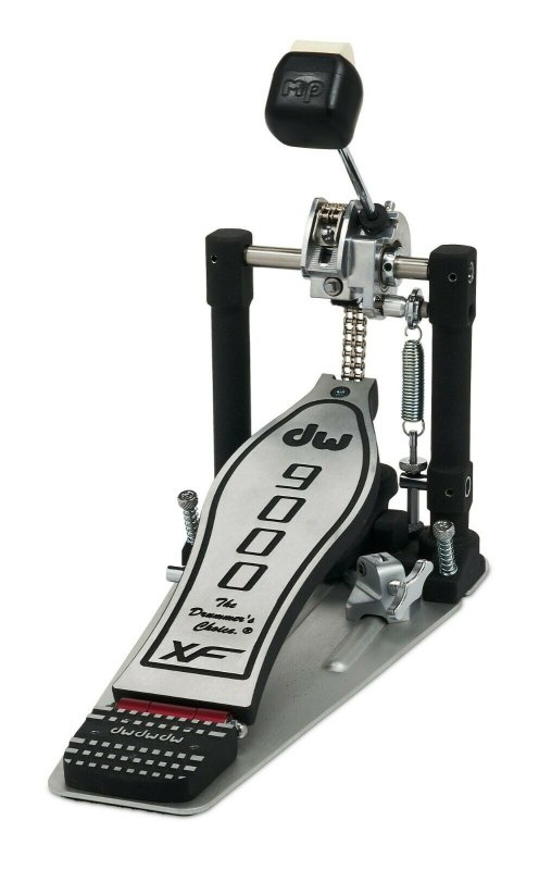 DW 9000XF Single Bass Drum Pedal — Extended Footboard