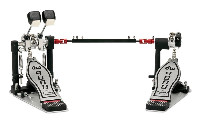 DW 9002PBL Double Bass Drum Pedal — Left-Handed