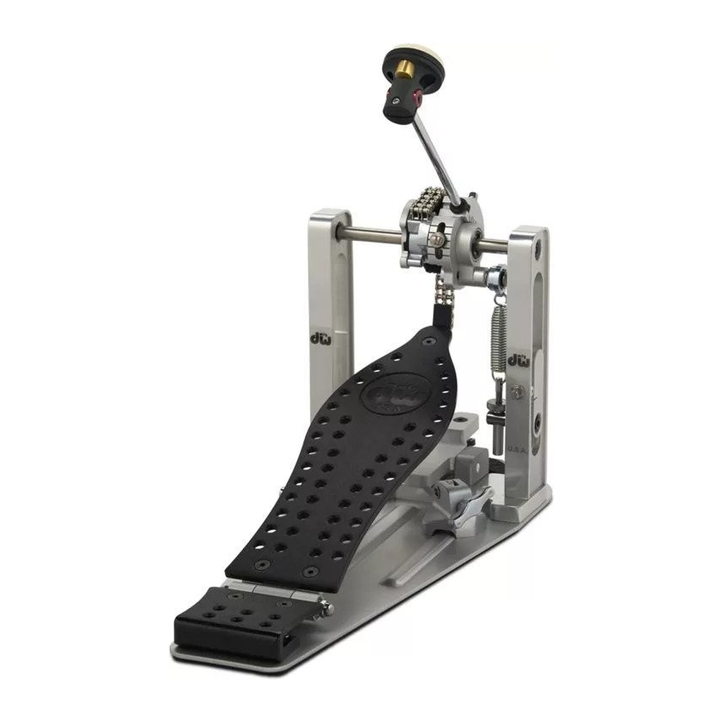 DW MFG MCD pédale simple de grosse caisse, Graphite anodisé