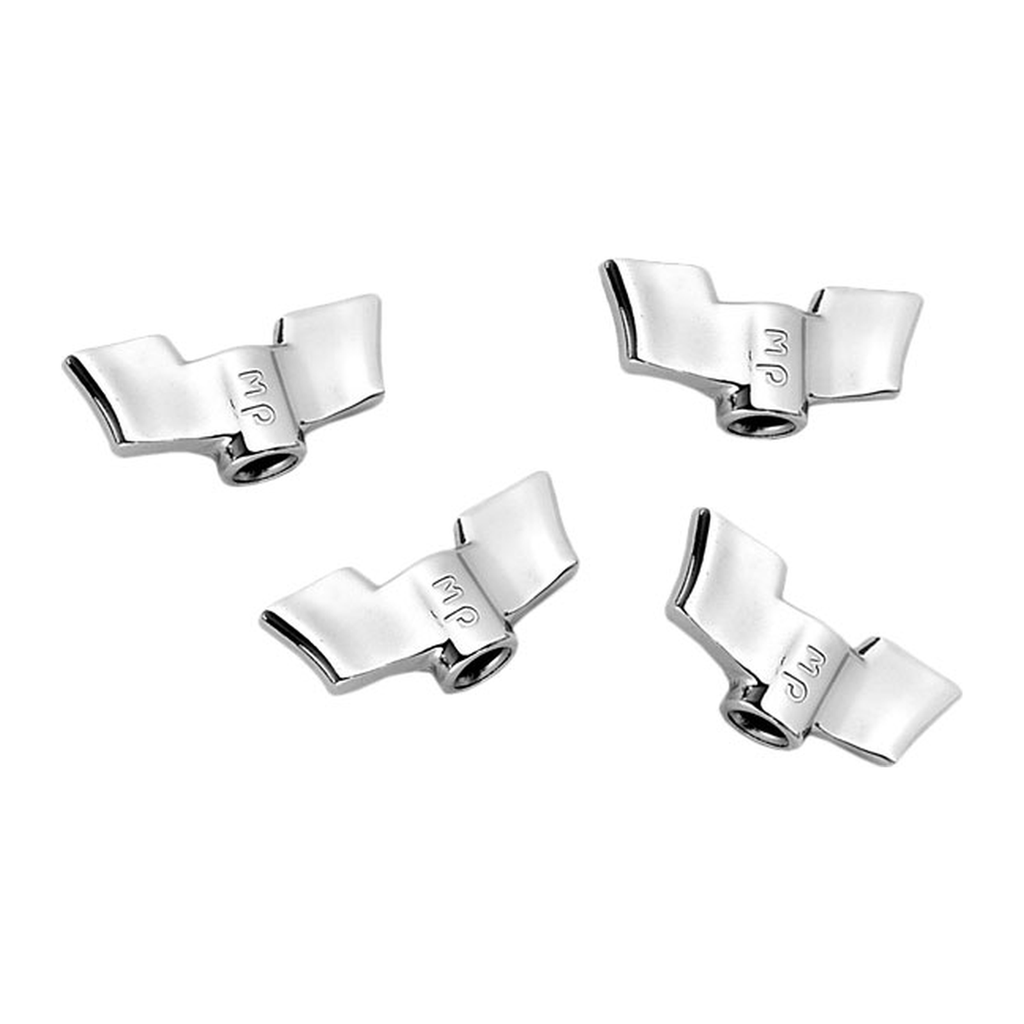 DW DWSM2007 Écrous papillon 8 mm pour inclineur de cymbale, paquet de 4