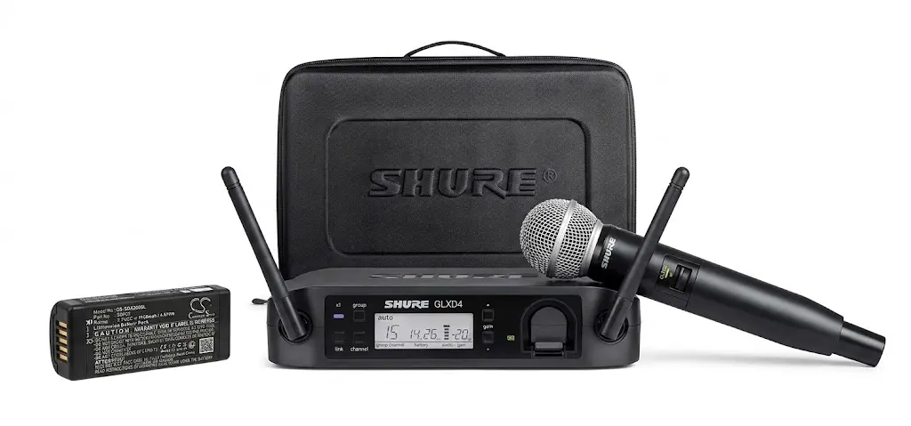 Shure GLXD24/SM58-Z2  Système de Micro Sans-Fil