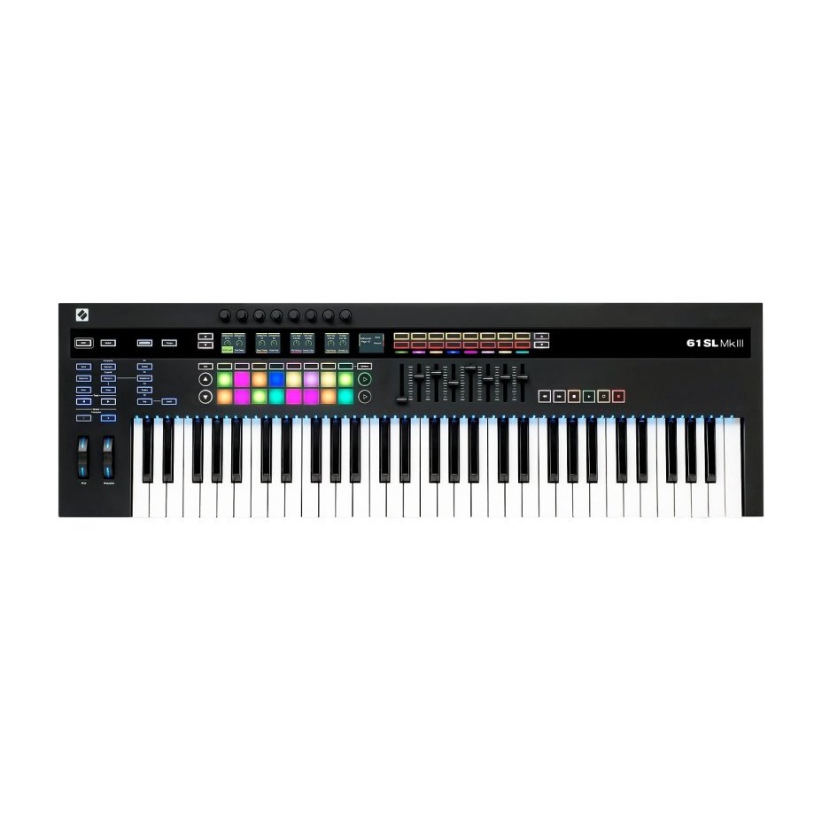 Novation 61SL MkIII, clavier MIDI 61 touches avec séquenceur et sorties CV