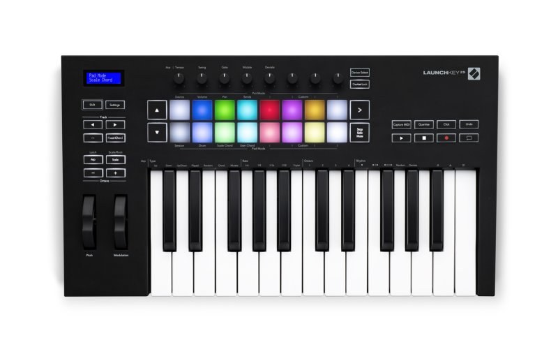 Novation Launchkey 25 MK3 25-Key MIDI Keyboard Controller