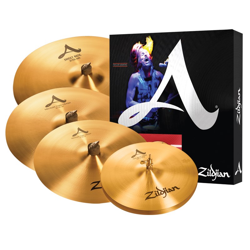 Zildjian A Sweet Ride Cymbal Pack A391, A Series Cymbal Set