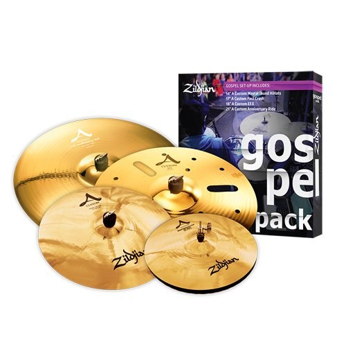 Zildjian A Custom Gospel Pack, ensemble de cymbales