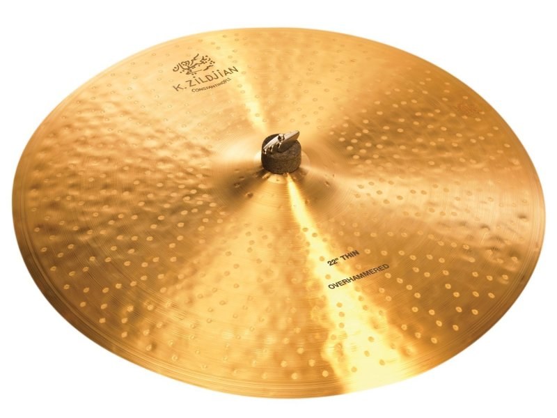 Zildjian K Constantinople Thin Ride Overhammered 22 po, cymbale ride
