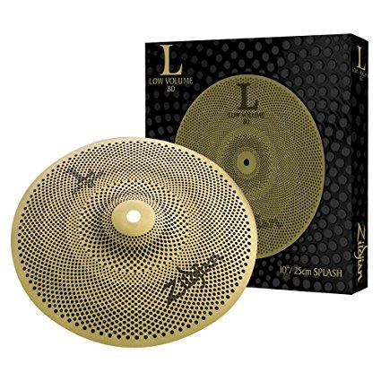 Zildjian L80 Low Volume 10 po, cymbale splash à faible volume