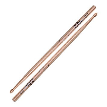 Zildjian Heavy 5B, baguettes de batterie en bouleau lamellé, pointe ovale