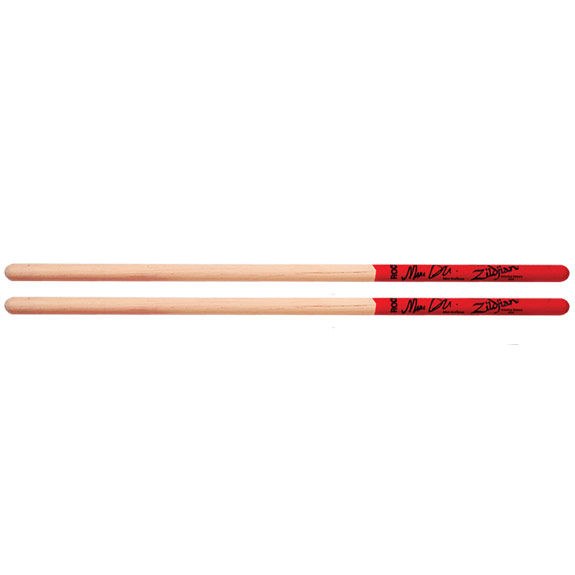 Zildjian Marc Quiñones Rock Artist Series, baguettes pour timbales latines avec DIP rouge
