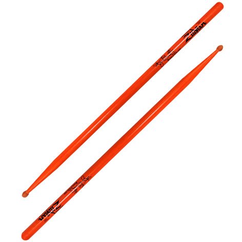 Zildjian Ronald Bruner Jr. Artist Series Orange Hickory Drumsticks, Oval Tip