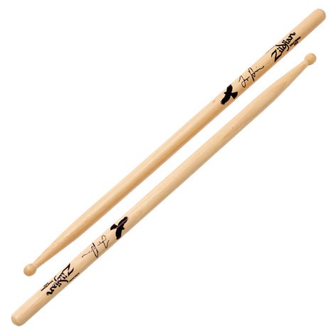 Zildjian Taylor Hawkins Artist Series, baguettes de batterie en hickory, pointe ronde