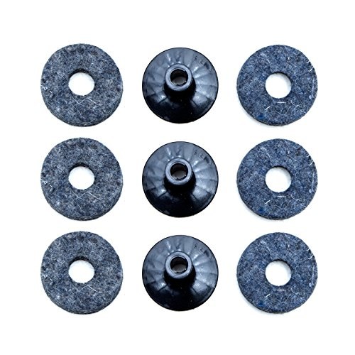 Zildjian feutres et manchons pour cymbales, paquet de 6 feutres et 3 manchons