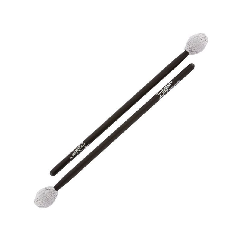 Zildjian Cymbal Mallets, Black, Yarn Head