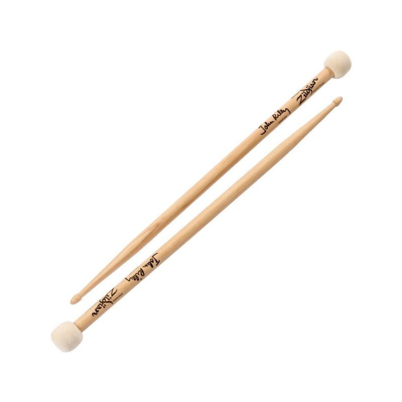 Zildjian John Riley Mallet Sticks, baguettes-maillets de jazz en hickory avec tête en feutre