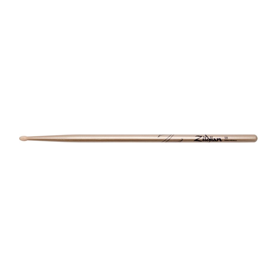 Zildjian 5A Chroma Hickory Drumsticks, Metallic Gold