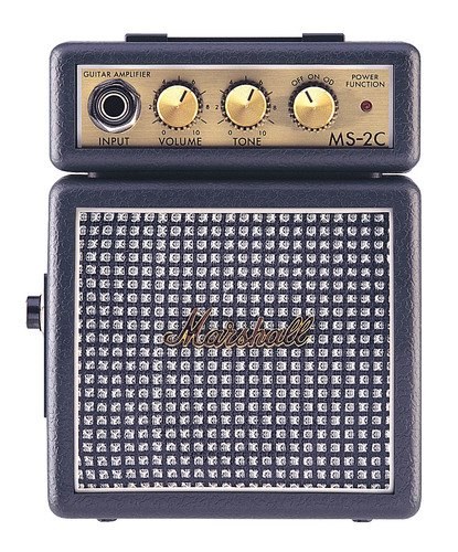 Marshall MS-2C 1W Mini Guitar Amp, Dark Grey
