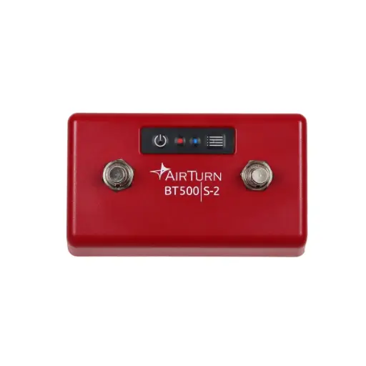 [BT500S-2] AirTurn BT500S-2 - Bluetooth Foot Pedal - Hands-Free Control