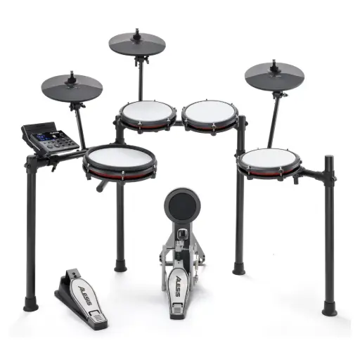 [NITROMAXKITXUS] Alesis Nitro Max - 8-Piece Electronic Kit - Electronic Battery