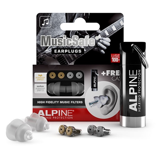 [MUSICSAFE] Alpine MusicSafe - Earplugs for Musicians