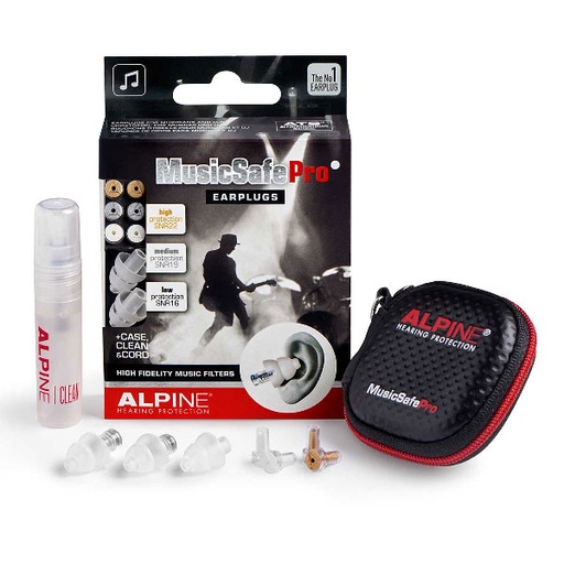 [MUSICSAFEPROCLR] Alpine MusicSafe Pro - Earplugs - Hearing Protection