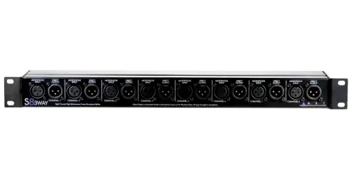 [S8-3Way] ART ARTS8-3WAY - 8-Channel 3-Way Microphone Splitter
