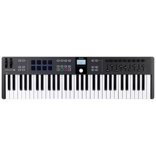 [KEYLABMKII61BK] Arturia KeyLab MKII 61 - Contrôleur MIDI Pro - Noir