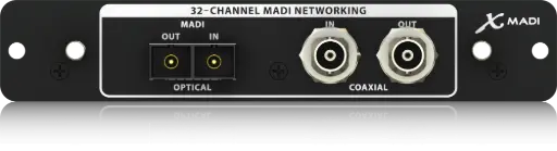 [X-MADI] Behringer X-MADI - Carte d'Extension Audio - Connectivité MADI