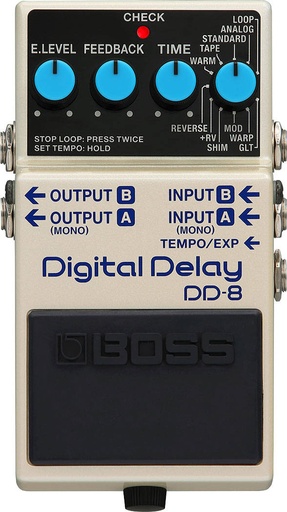 [DD-8] Boss DD-8 - Delay Pedal - Versatility and Performance